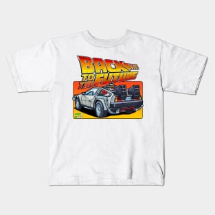 Back to the Future - DMC DeLorean Kids T-Shirt